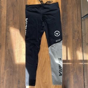 Virus compression pants. Black & grey. Size Small.